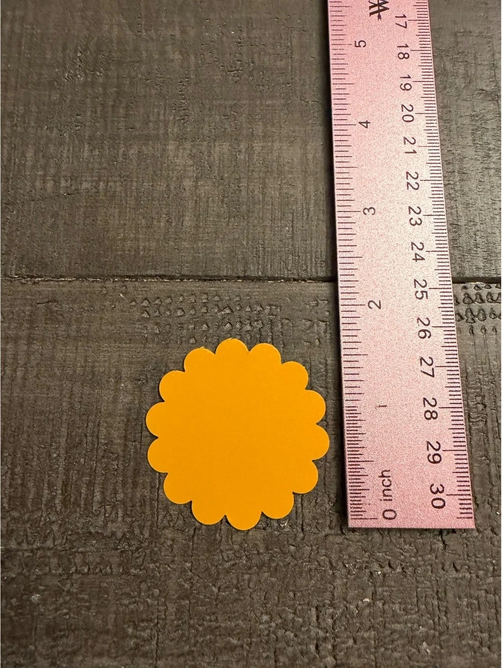 Stampin’ Up 1 & 3/4 inch Scallop Circle Shape Punch
